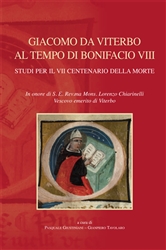 "Giacomo da Viterbo al tempo di Bonifacio VIII" "Giacomo da Viterbo al tempo di Bonifacio VIII"