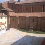 Inaugurazione del chiostro della Basilica di San Pietro in Ciel D'Oro a Pavia